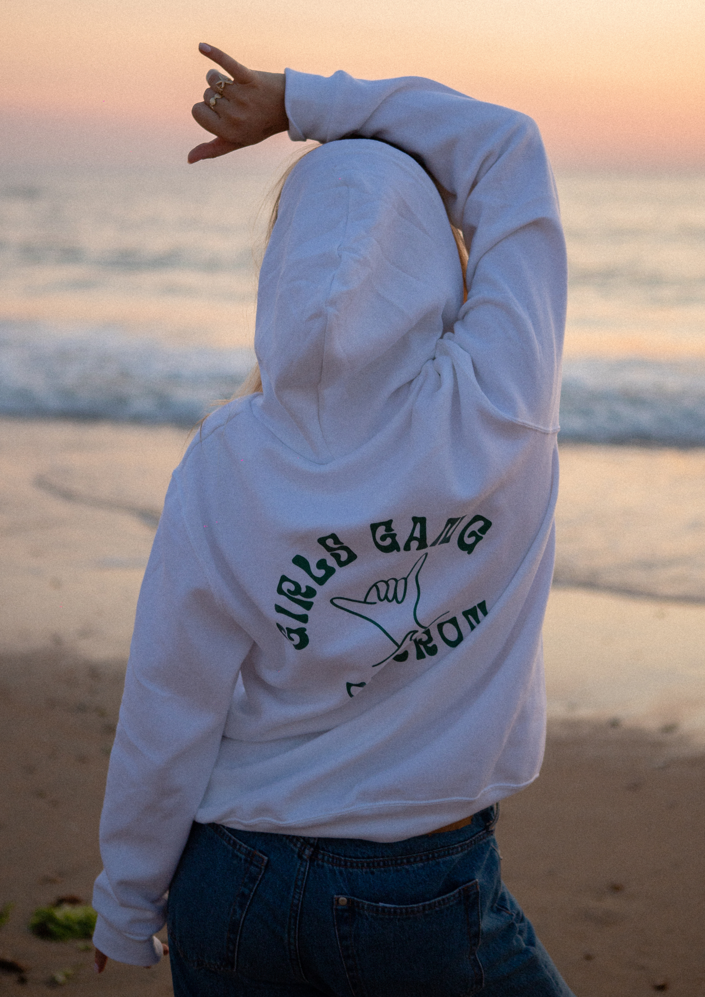 đ€Girls Gang OlĂ©ron - Sweat Ă capuche doux