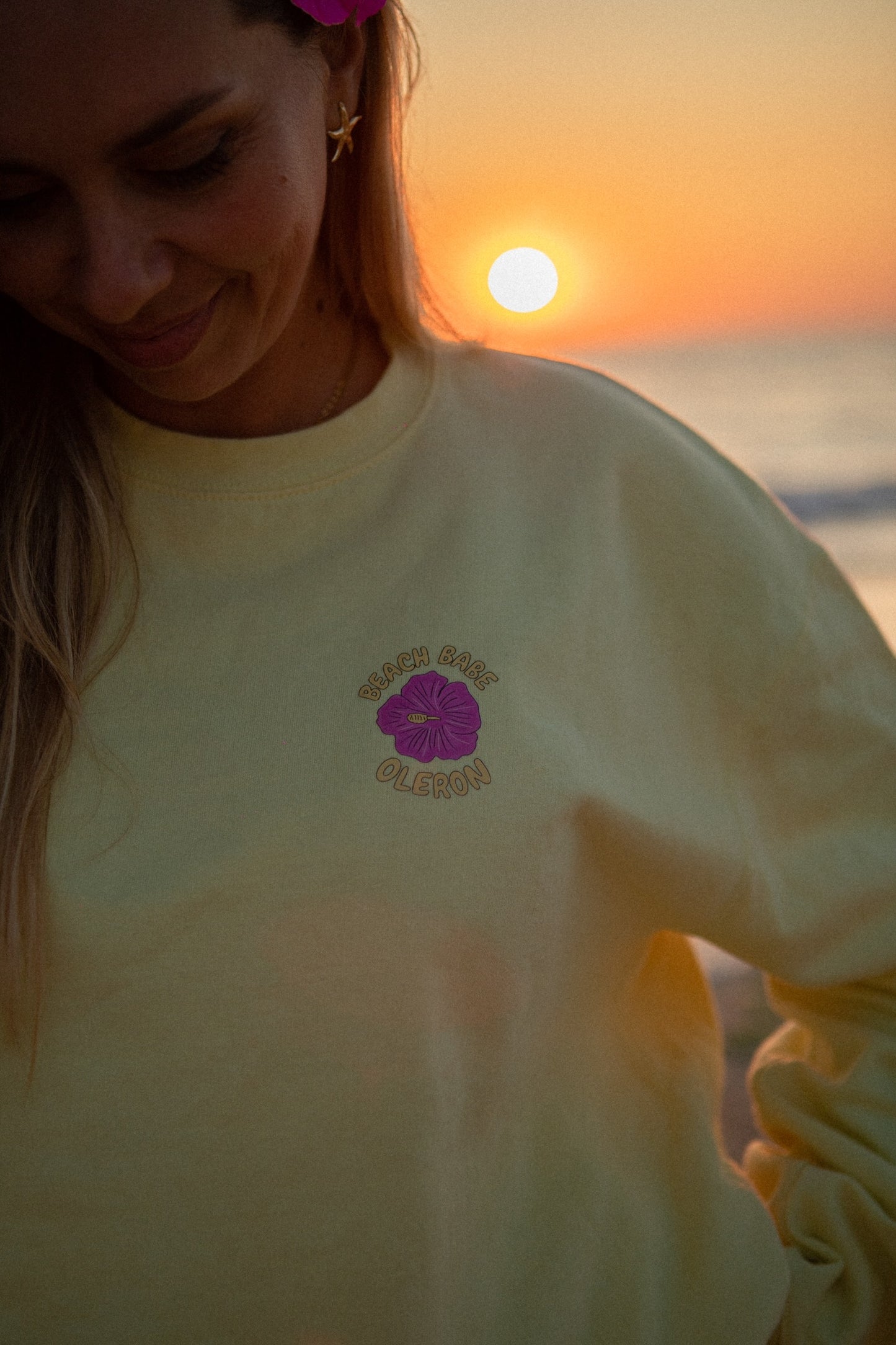 Sweat Beach Babe - Yellow Butter