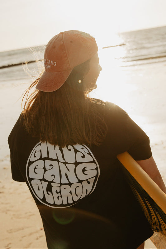 T-shirt oversize Girls Gang - noir