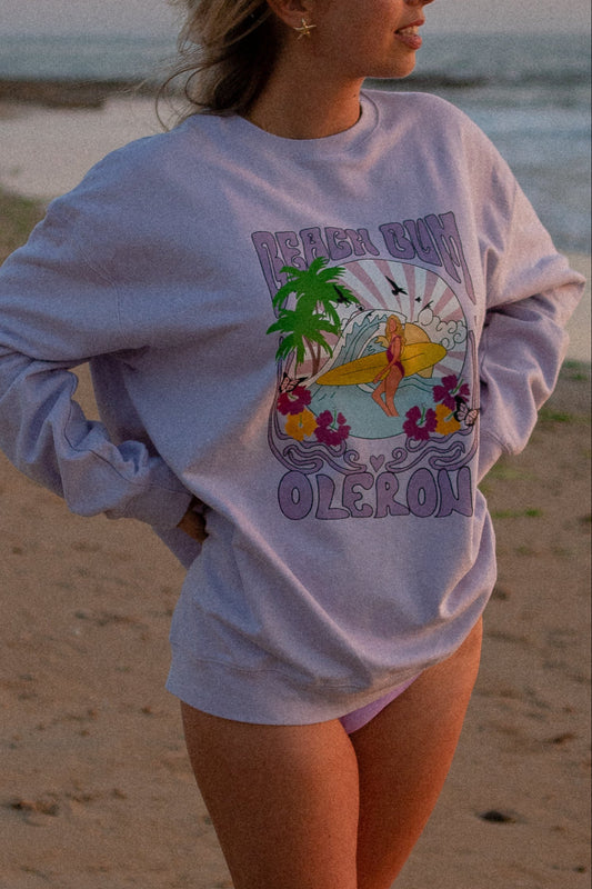 Sweat Beach Bum - Lila
