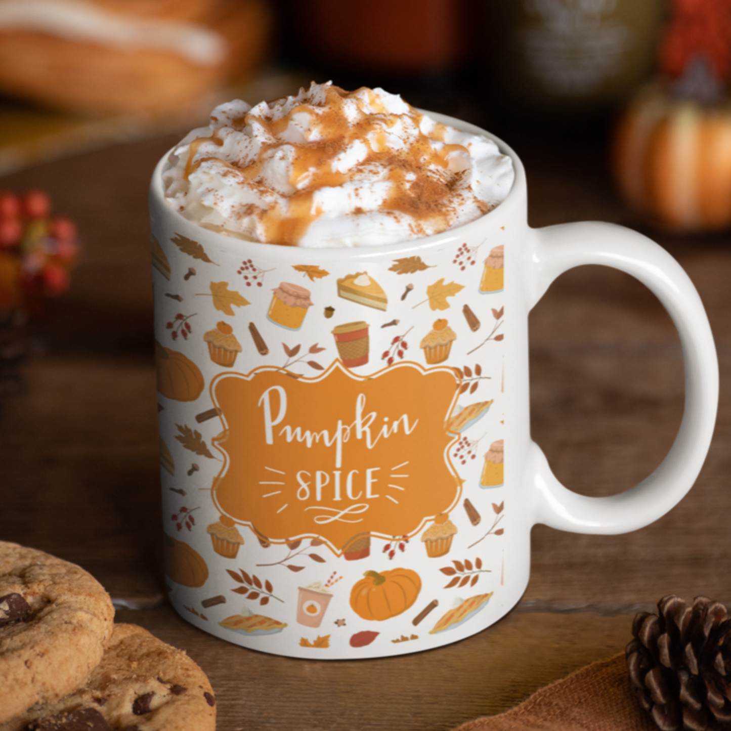 🍂Mug en céramique - Automne